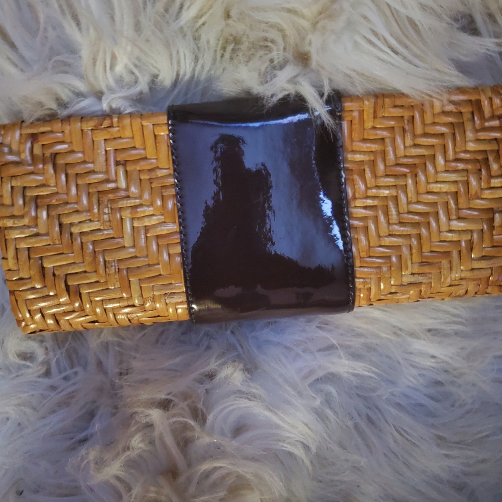 Tory Burch Rattan Clutch - Picture 4 of 7